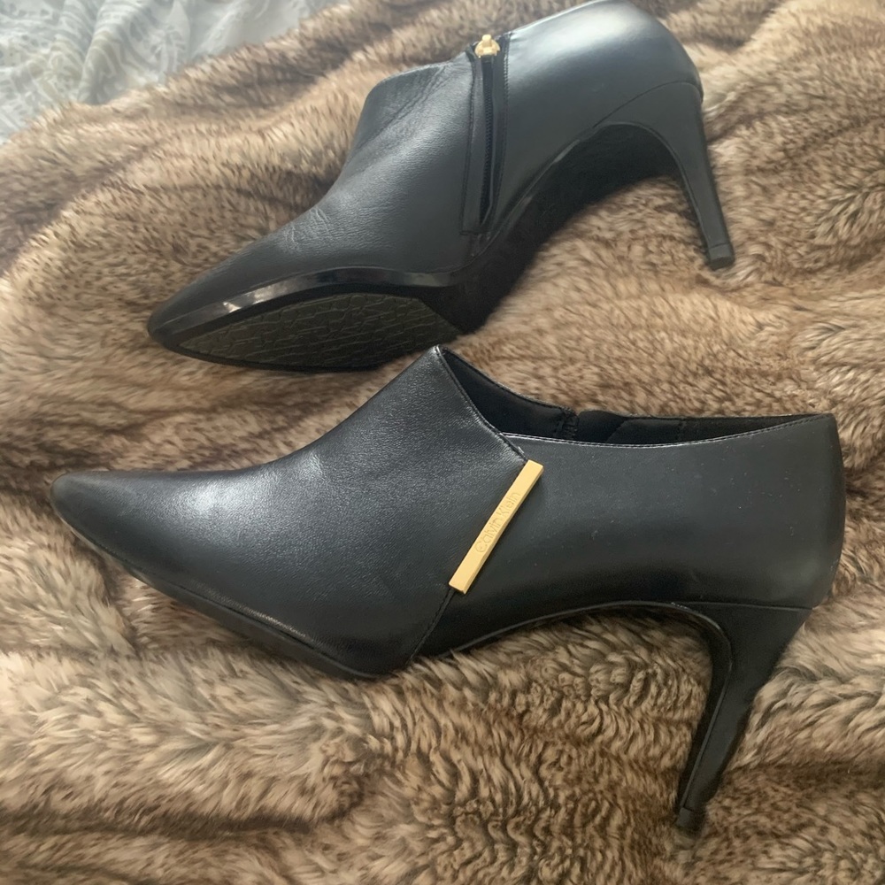 Calvin Klein booties